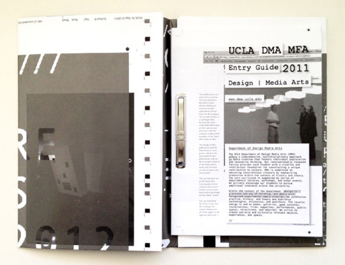 UCLA Design Media Arts MFA Entry Guide and MFA Entry Guide and Graduate Catalog 2011